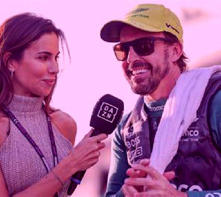 Antonella Casas de Fernando Alonso escort