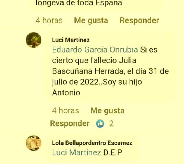 Julia Bascunana de San Pedro escort